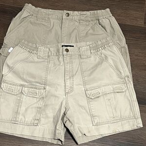 Lot of 2 shorts  5.11 Tactical Cotton Canvas Mens Sz 34 (30) Cargo Utility